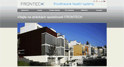 Desktop Screenshot of frontech.eu